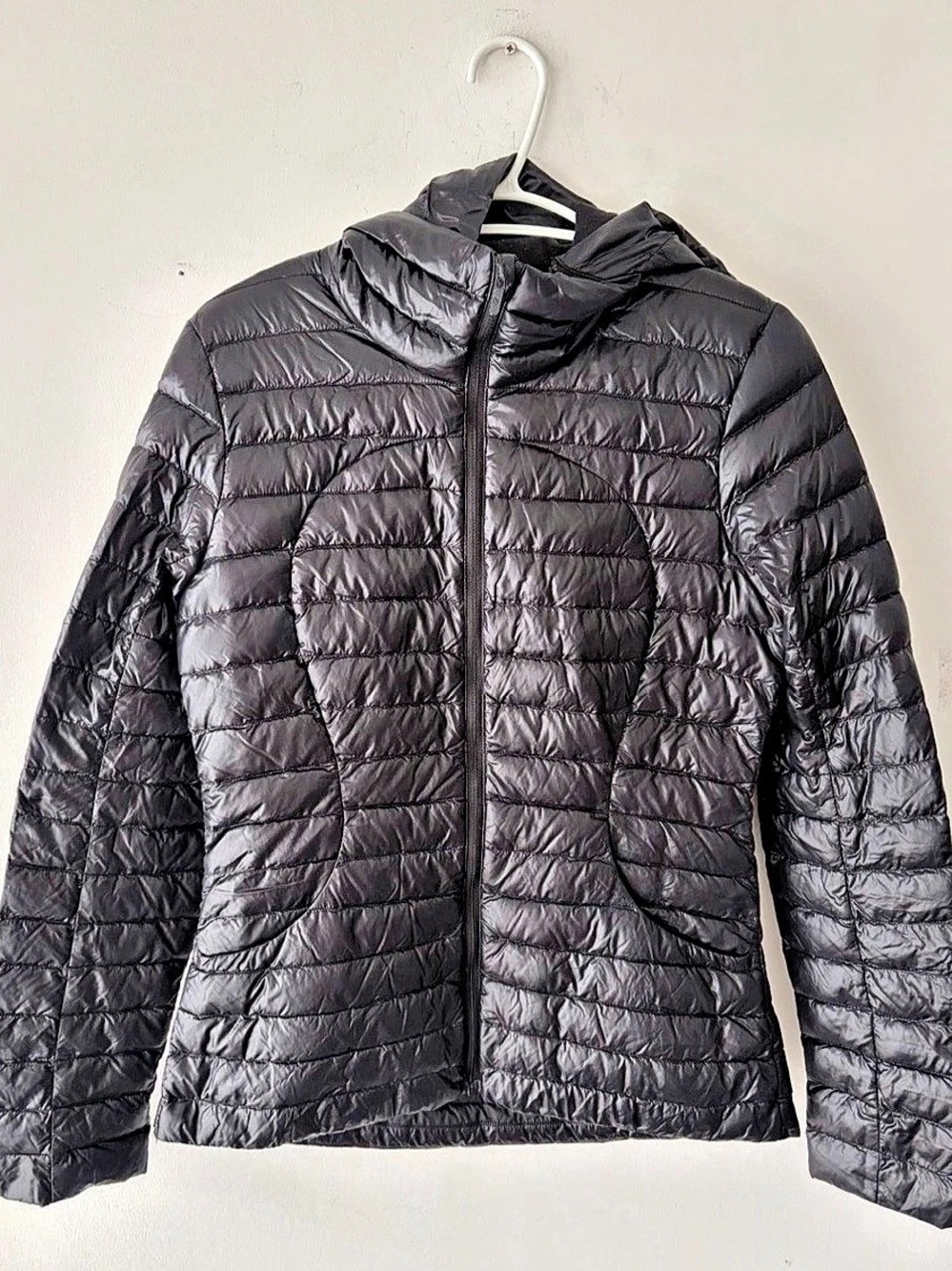 Lululemon Pack It Down Shine Black Jacket Size M